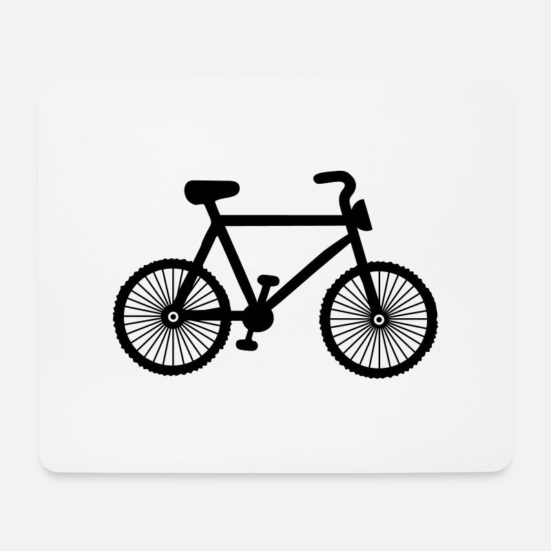 Bike - Mouse Pad (horizontal) - white