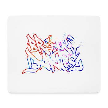 Hip Hop Breakdance Jungs Mädchen Hiphop Bboy BGir - Mousepad (Querformat) - Weiß - Vorne