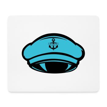 Beanie Captain - Mouse Pad (horizontal) - white - Front