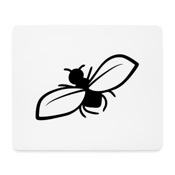 Design Annoying Fly - Mouse Pad (horizontal) - white - Front