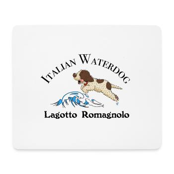 Waterdog1 1 - Mouse Pad (horizontal) - white - Front