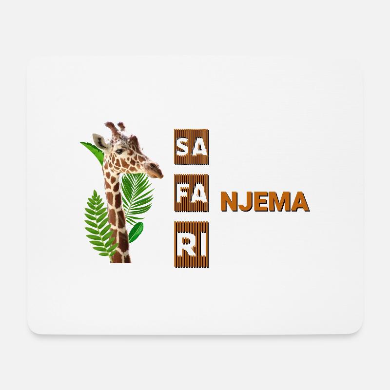 SA FA RI NJEMA - Mousepad (Querformat) - Weiß