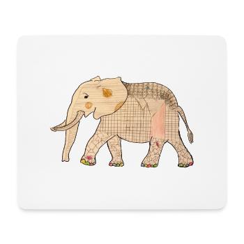 NADEfantI - Mousepad (Querformat) - Weiß - Vorne