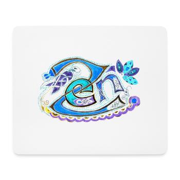 Bottomless Zen without reverse turn2 - Mouse Pad (horizontal) - white - Front