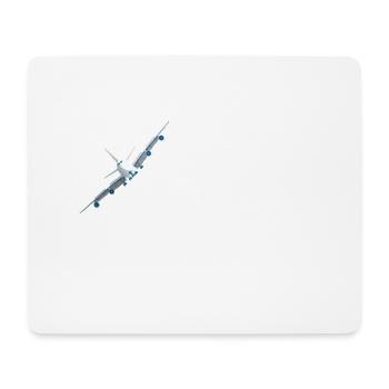 This Is How I Roll Pilot Aviation - Mousepad (Querformat) - Weiß - Vorne