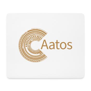 Pour Aatos - Tapis de souris (format paysage) - blanc - Devant