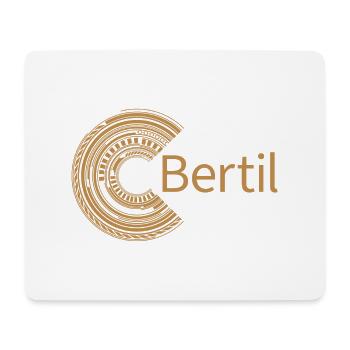 Pour Bertil - Tapis de souris (format paysage) - blanc - Devant