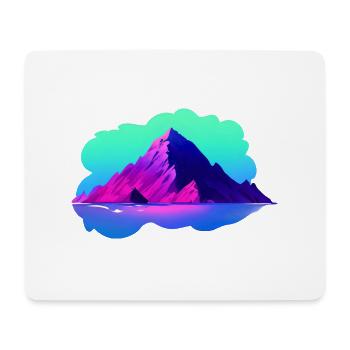 Hike Mountains Mountain hiking Mountain hikers Hiking - Mouse Pad (horizontal) - white - Front