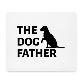 Chien Hund - Tapis de souris (format paysage) - blanc - Devant