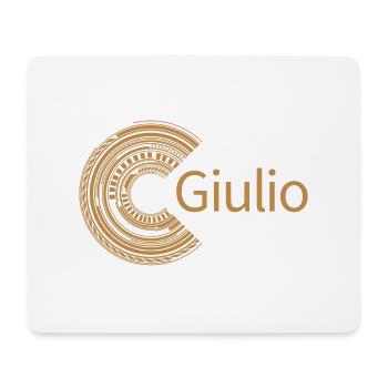 Für Giulio - Mousepad (Querformat) - Weiß - Vorne