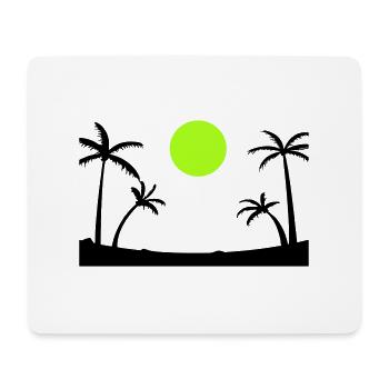 Beach - Mouse Pad (horizontal) - white - Front