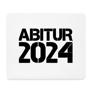 abitur 2024 - Mousepad (Querformat) - Weiß - Vorne