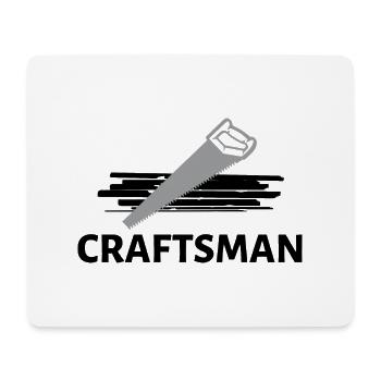Artisan bricoleur Artisan Artisan Outil Construction - Tapis de souris (format paysage) - blanc - Devant