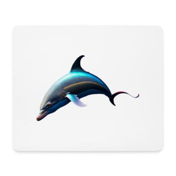 Dolphin - Mouse Pad (horizontal) - white - Front