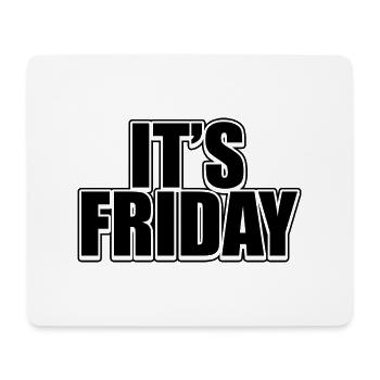 Funny Black Friday Weekly Prank Day Cool Jokes Pun - Mouse Pad (horizontal) - white - Front