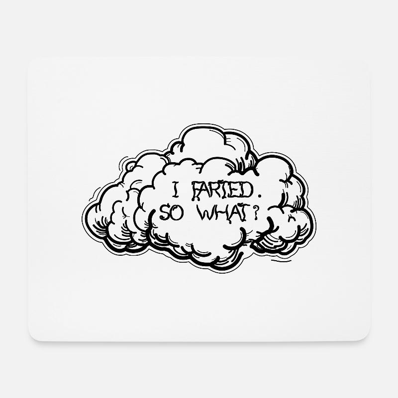 I FARDET - Mousepad (Querformat) - Weiß