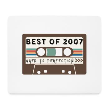 Best of 2007 - Mouse Pad (horizontal) - white - Front