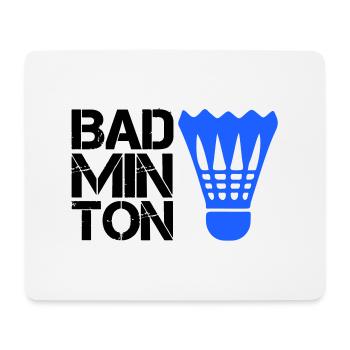 Badminton badminton - Tapis de souris (format paysage) - blanc - Devant