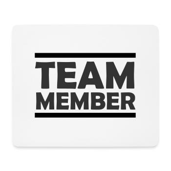 Team Member - Mouse Pad (horizontal) - white - Front