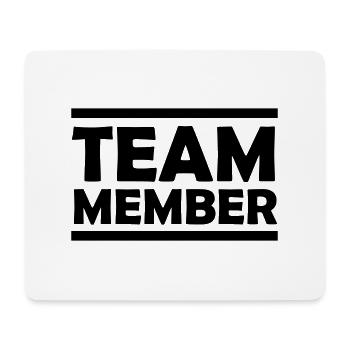 Team Member - Mouse Pad (horizontal) - white - Front