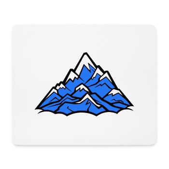 Mountains Mountains - Mouse Pad (horizontal) - white - Front