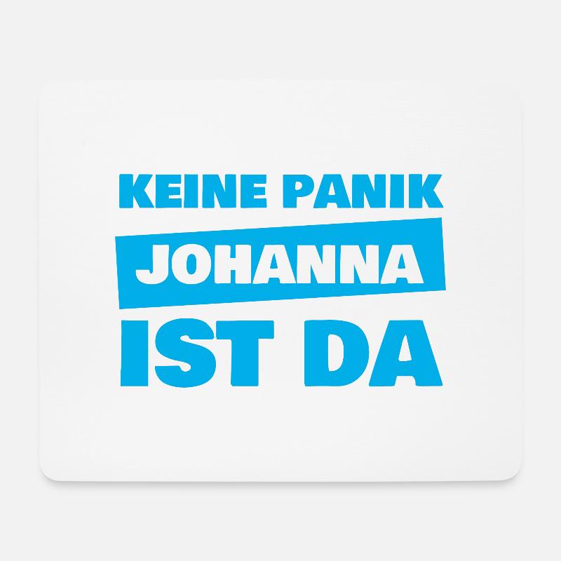 Vorname Johanna - Mousepad (Querformat) - Weiß
