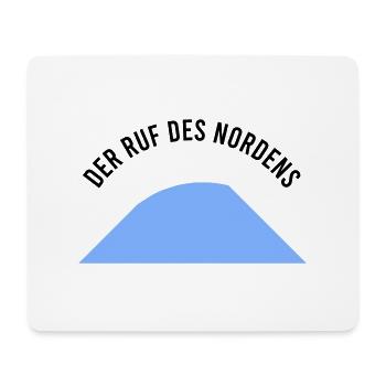 Der Ruf des Nordens - Tapis de souris (format paysage) - blanc - Devant
