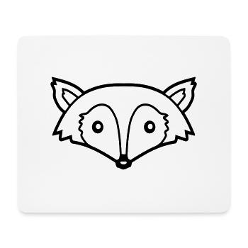 Fuchs Rotfuchs Wildes Tier Schlauer Wald Bewohner - Mousepad (Querformat) - Weiß - Vorne