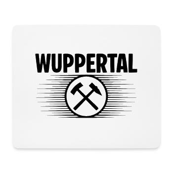 Wuppertal Glueck auf Bergbau - Mousepad (Querformat) - Weiß - Vorne
