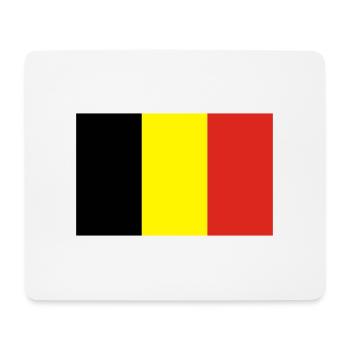 belgium - Mouse Pad (horizontal) - white - Front