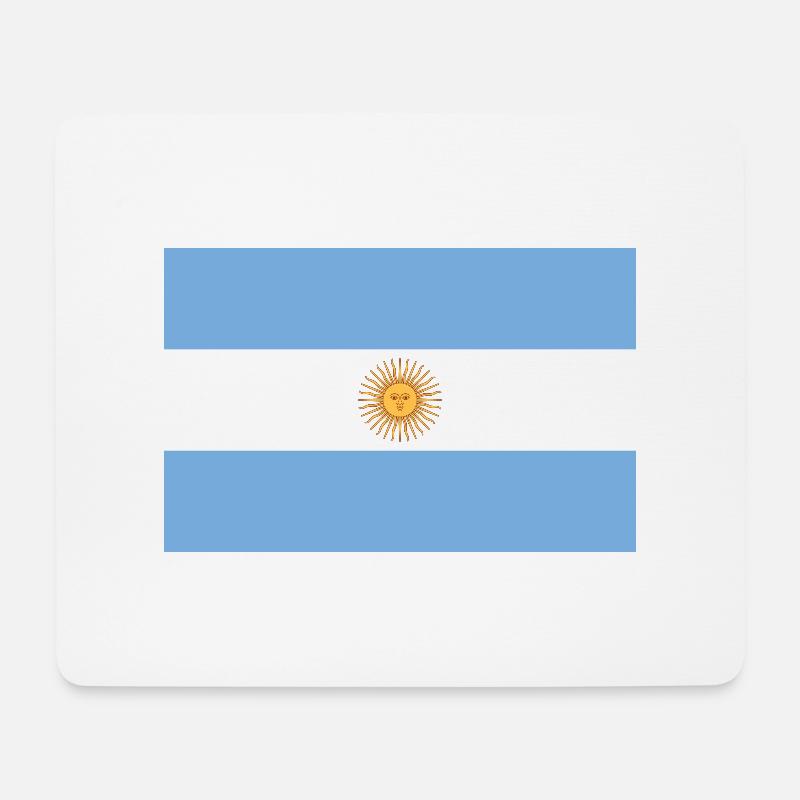 Argentina Argentina Flag Flag - Mouse Pad (horizontal) - white