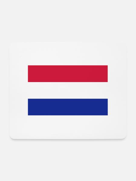 Niederlande - Mousepad (Querformat) - Weiß