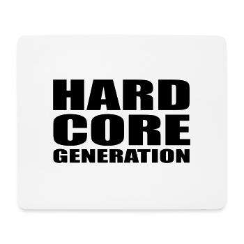 Hardcore Generation EN - Mouse Pad (horizontal) - white - Front
