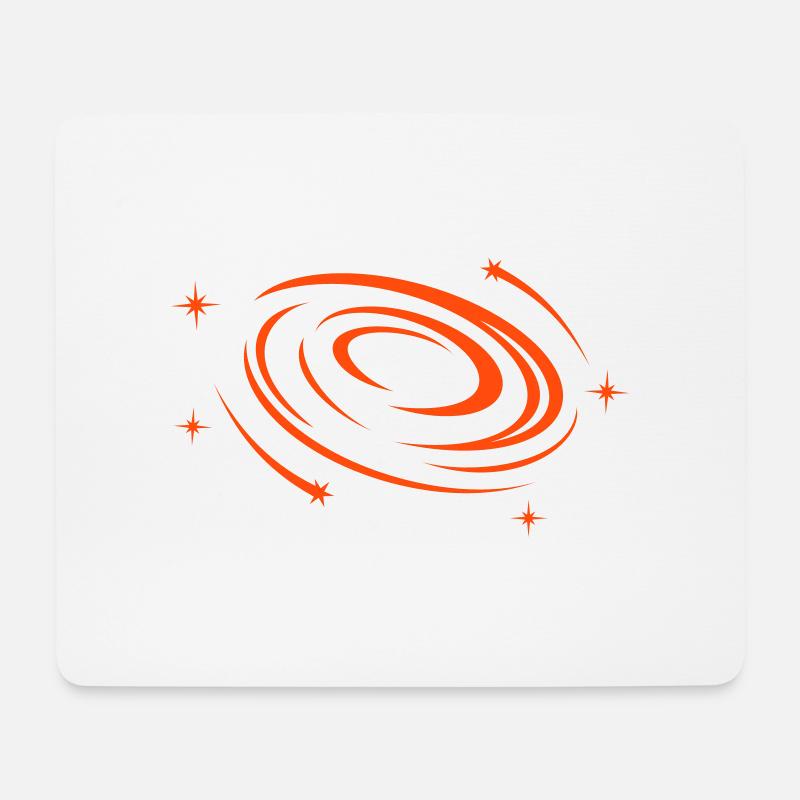 GALAXY - Mouse Pad (horizontal) - white