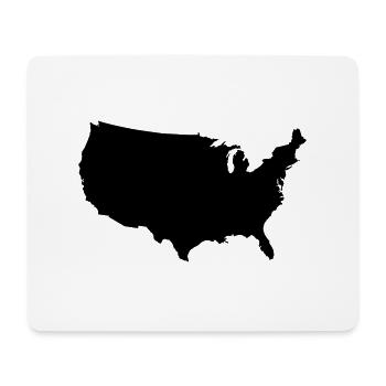 United States of America - Mousepad (Querformat) - Weiß - Vorne