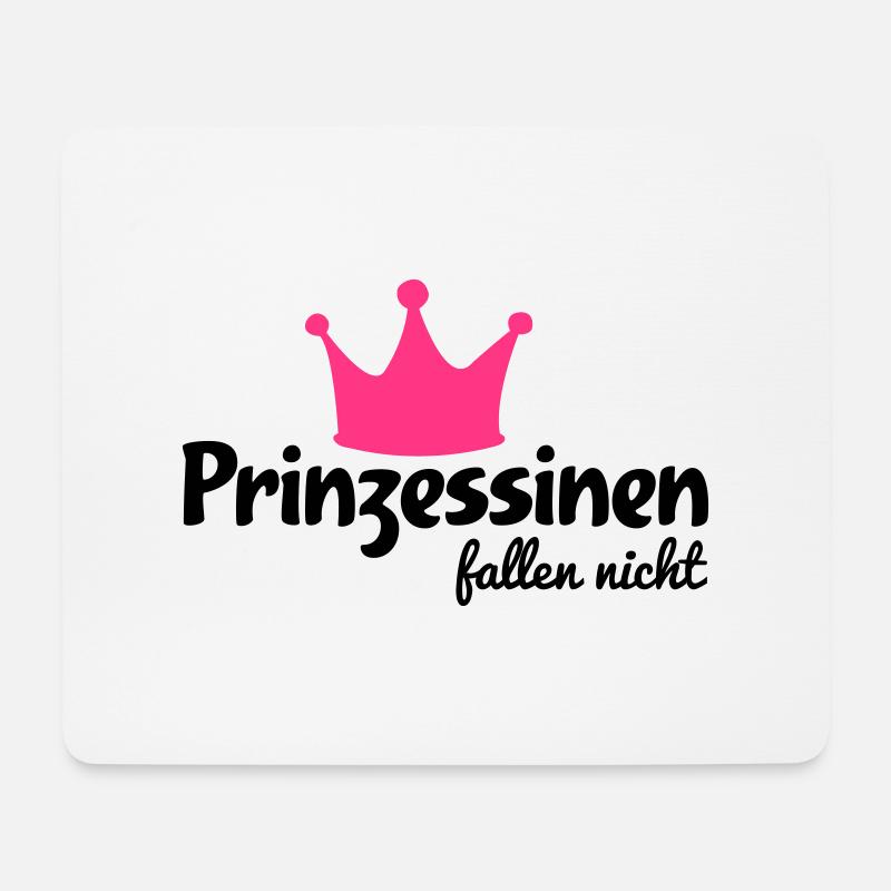 lustig - Mousepad (Querformat) - Weiß