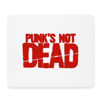 Punks Not Dead Gamer - Mousepad (Querformat) - Weiß - Vorne