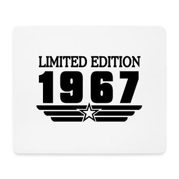 1967 Geburtstag - Mousepad (Querformat) - Weiß - Vorne