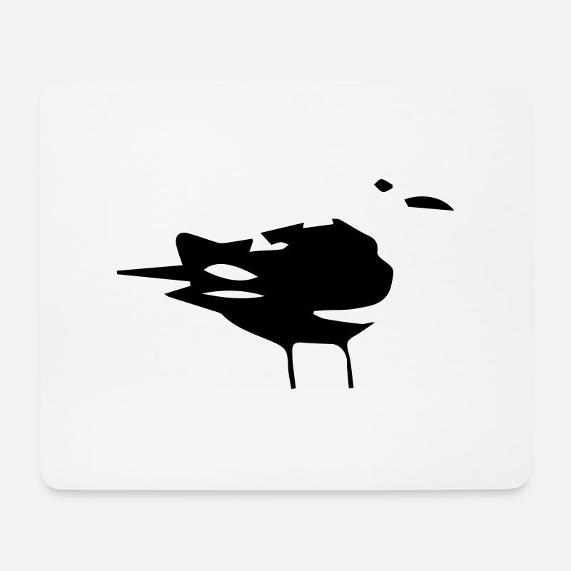 bird - Mouse Pad (horizontal) - white