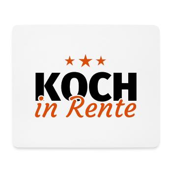 Koch Rente - Mousepad (Querformat) - Weiß - Vorne