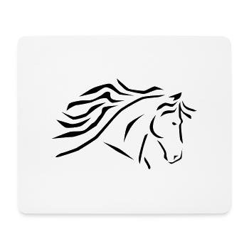 Iphone 4/4s case - Mouse Pad (horizontal) - white - Front