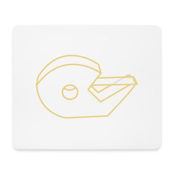 tape - Mouse Pad (horizontal) - white - Front