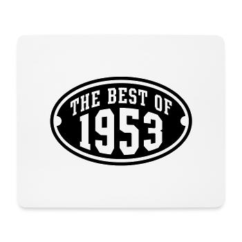 LE MEILLEUR DE 1953 - conception Anniversaire - Tapis de souris (format paysage) - blanc - Devant
