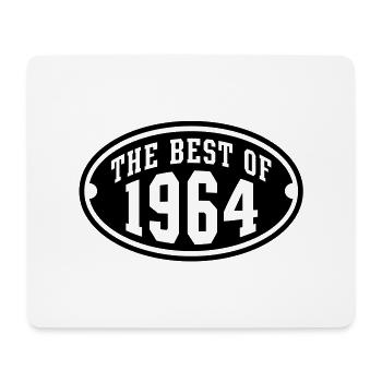 LE MEILLEUR DE 1964 - conception Anniversaire - Tapis de souris (format paysage) - blanc - Devant