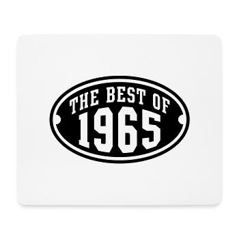 LE MEILLEUR DE 1965 - conception Anniversaire - Tapis de souris (format paysage) - blanc - Devant