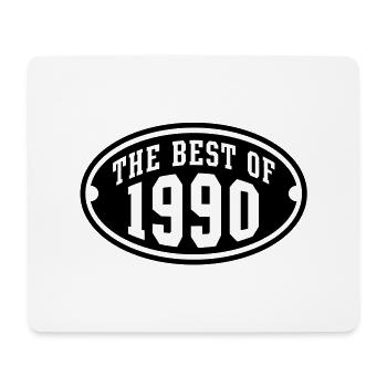 THE BEST OF 1990 - Birthday Geburtstag Design - Mouse Pad (horizontal) - white - Front