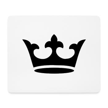 crown - Mouse Pad (horizontal) - white - Front