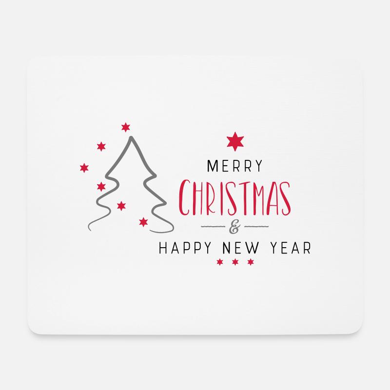 Weihnachten - Mousepad (Querformat) - Weiß