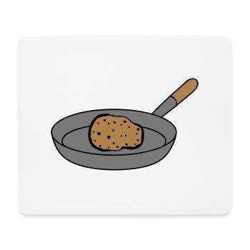 pommes de terre frites - Tapis de souris (format paysage) - blanc - Devant