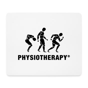 Drei Physiotherapeuten - Mousepad (Querformat) - Weiß - Vorne